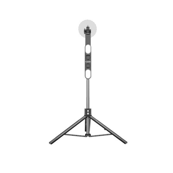 Live K10 PRO 6.5ft Tripod Stand with Ring Light, Bluetooth, Selfie Stick, DSLR/Mobile Stand