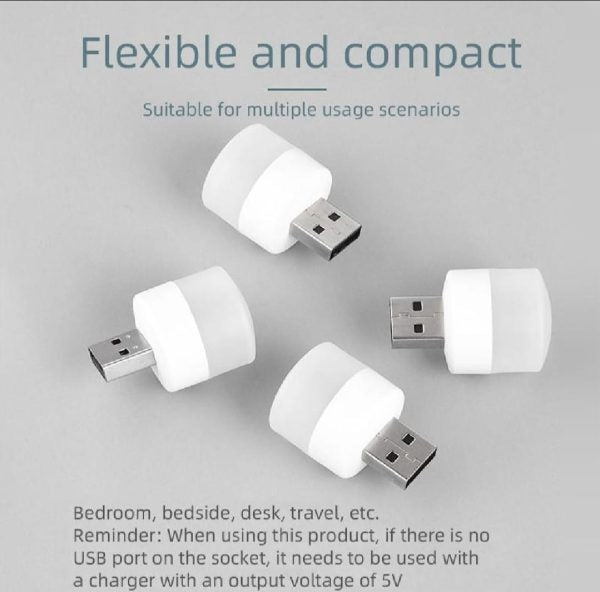7 Pcs Mini USB LED Light Bulbs – Portable Plug-in Night Lamps for Laptop, Power Bank & USB Devices