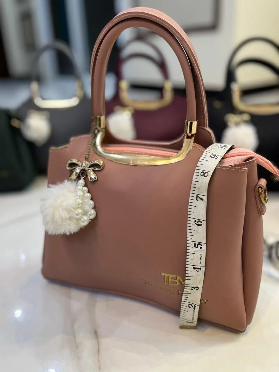 Stylish Women's Rexine Hand Bag - 1 Pc