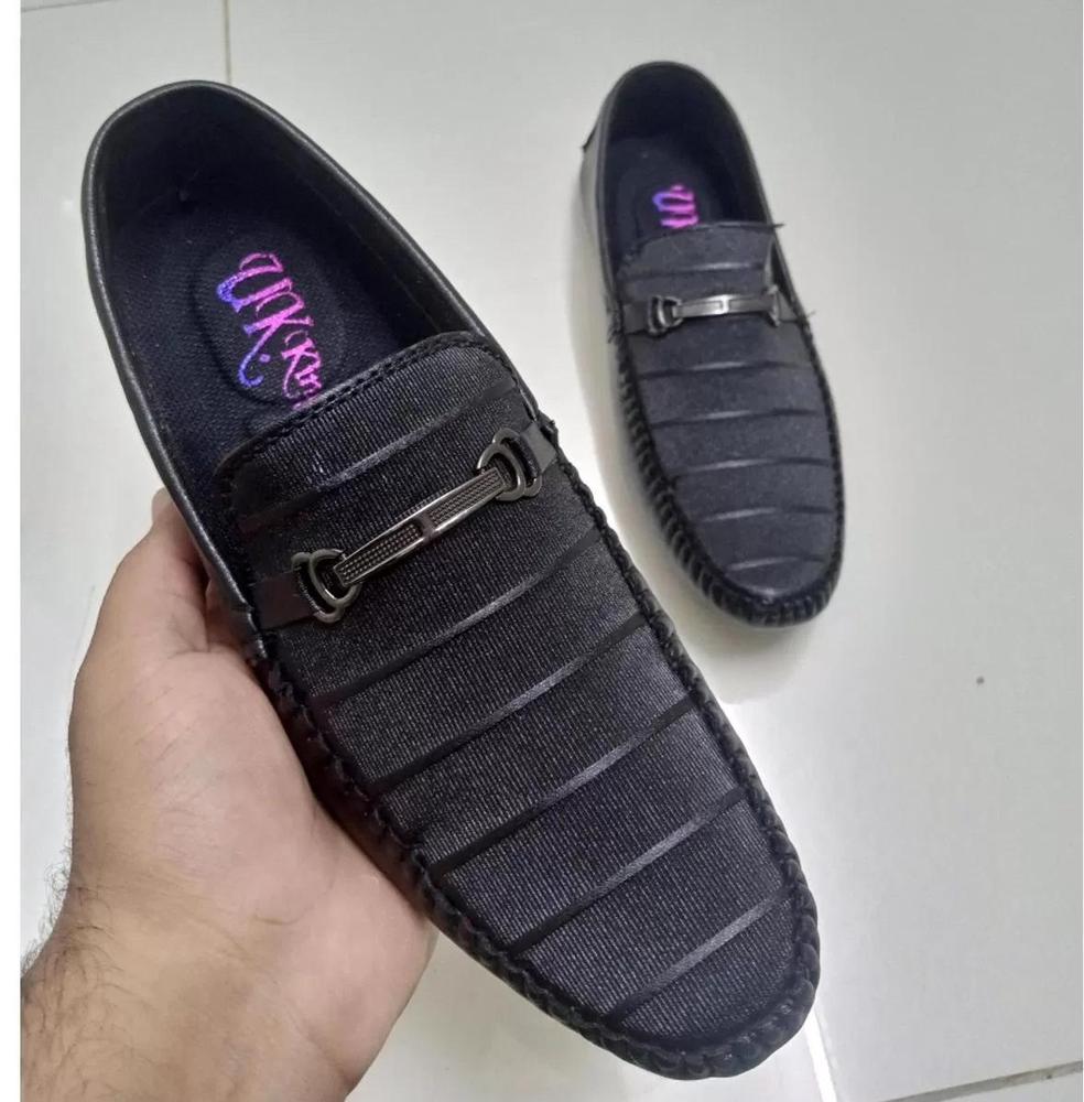 Men's Formal Loafer, Black Line