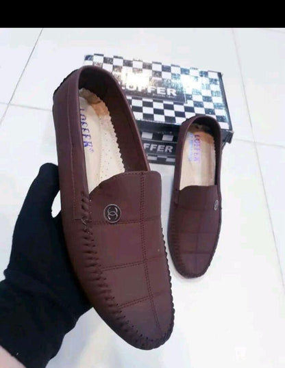 Men's Synthetic Leather Casual Loafers