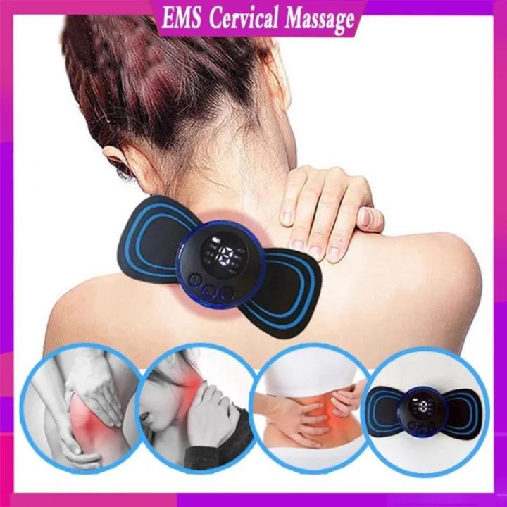 Portable Mini Electric Massager – EMS Body Relaxation & Muscle Comfort Patch (Neck, Arms, Back, Shoulders)