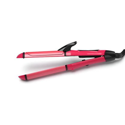 Nova 2-in-1 Hair Straightener & Curler – NH-2009 | Quick Heat Ceramic Styling Tool